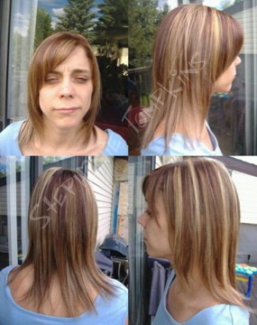two color highlights