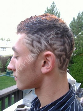 hair tattoo