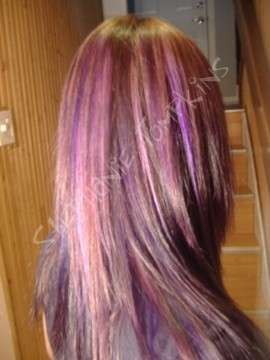 purple highlights