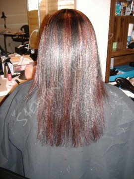 red streaks