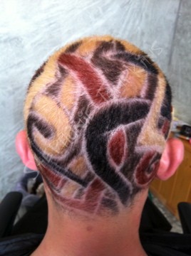 hair tattoo