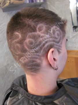 hair tattoo