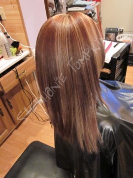 solid with highlights color